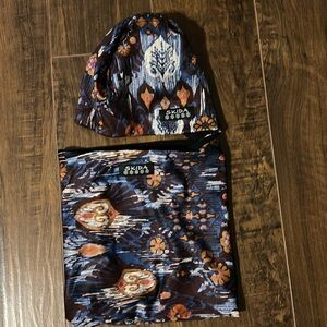 Skida beanie and neck warmer